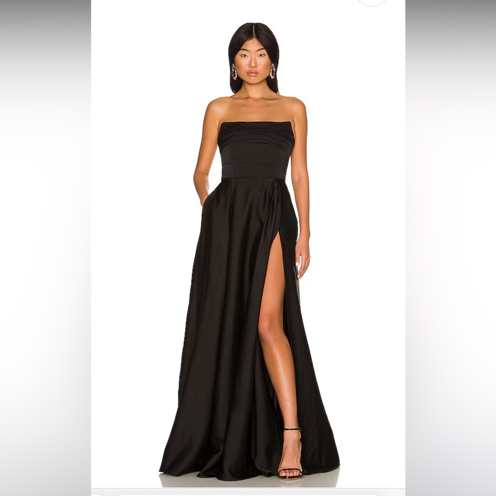 SAU LEE Gown in Black